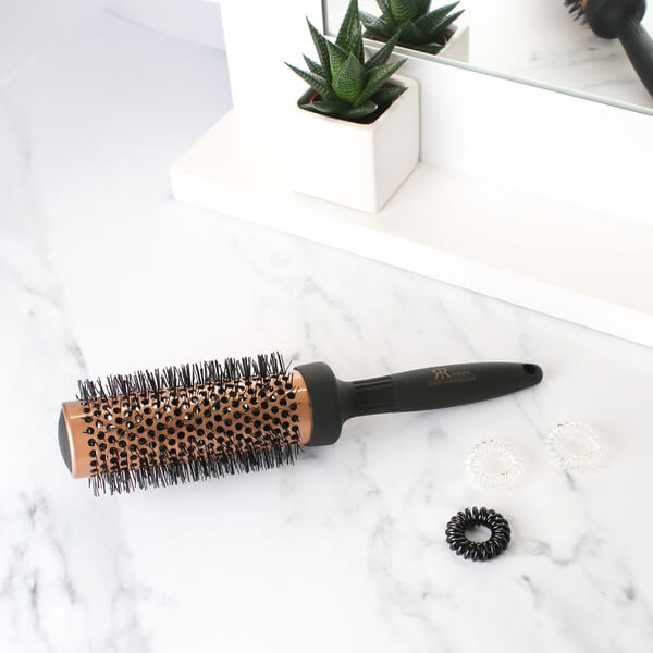 Large Rose Gold Ceramic Ionic Styling Brush