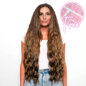 28" Beach Wave Mega Mane clip ins